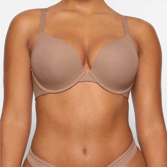 Skims NWOT “Push Up Demi Bra” (34C in Sienna) - Picture 1 of 6